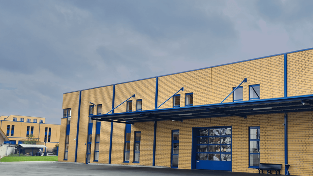 Das Produktionsgebäude der Firma Jofo.